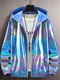 Women's Gradient Long Sleeve Hooded Jacket