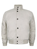 ‌Winter Stand Collar Classic Thermal Lined Buttoned Quilted Jacket for Men‌