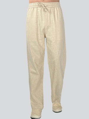 Summer Soft Breathable Cotton Linen Casual Pants for Men