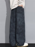 ‌Men's Soft High Street Starlit Sky Pattern Loose Fit Casual Pants‌