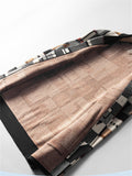 Plus Size Men's Geometric Painting Jacquard Cardigan Jacket