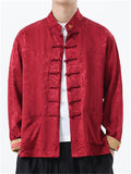 Men's Chinese Style Jacquard Brocade Tang Suit Jackets