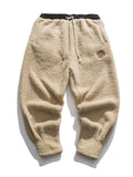 Men's Fashion Warm Wool Pants for Winter