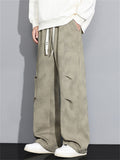 ‌Men's Soft High Street Starlit Sky Pattern Loose Fit Casual Pants‌