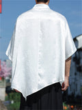 Men's Summer Cool Lapel Loose Short Sleeve Shirts