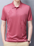 Summer Men's Cool Lapel Short Sleeve Polo Shirts