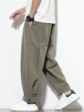 Men's Casual Solid Color Drawstring Harem Pants