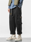 Japanese Street Style Oversized Cargo Pants for Men